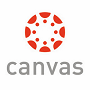 Red Canvas circle logo with red dots and grey canvas written