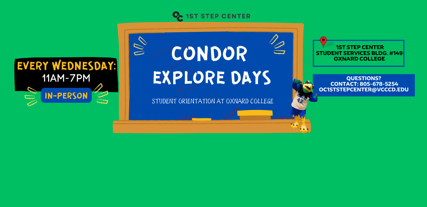 Condor Explore Days Every Wednesday