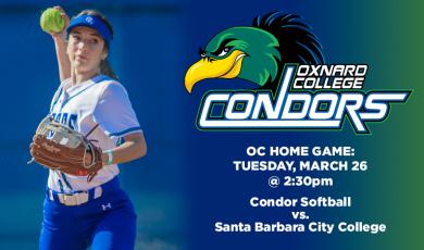 Women’s Softball: OC Condors (Home Game) vs. Santa Barbara City College