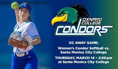 Women’s Softball: OC Condors (Away Game) vs. Santa Monica City College