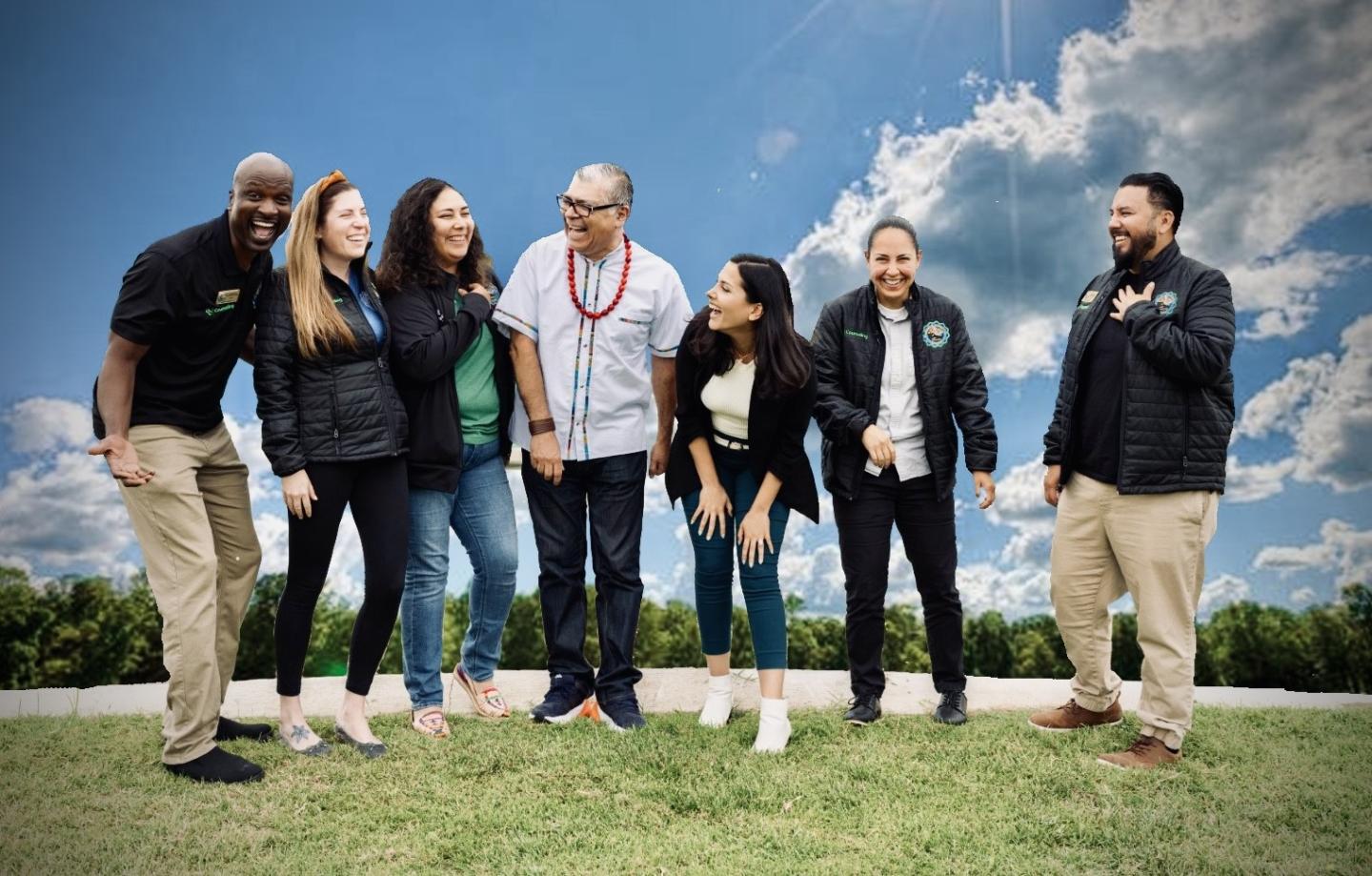 A group photo of full-time general counselors 