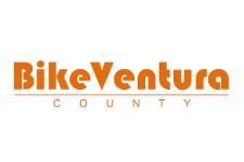 Bike Ventura County logo in orange font