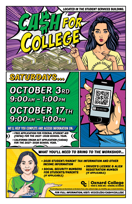 Cash for College Workshop Web Flyer