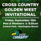 Men’s and Women’s Cross Country Golden West Invitational – Away Event