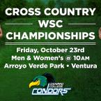 Men’s and Women’s Cross Country WSC Championships – Away Event