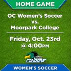 OC Women’s Soccer (Home Game) vs. Moorpark College