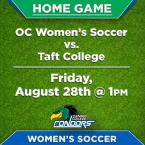 OC Women’s Soccer (Home Game) vs. Taft College