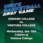 OC Men’s Basketball vs. Ventura College (Away Game)