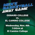 OC Men’s Basketball vs. El Camino College (Away Game)