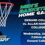 OC Men’s Basketball vs. Allan Hancock College (Home Game)