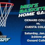 OC Men’s Basketball vs. Cuesta College (Home Game)