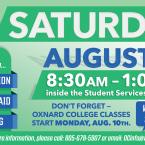 Join us for OC Saturday on August 1st