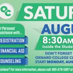 Join us for OC Saturday on August 8th
