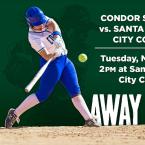 Women’s Softball: OC Condors (Away Game) vs. Santa Barbara City College