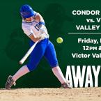 Women’s Softball Double-Header: OC Condors (Away Game) vs. Victor Valley College