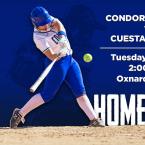 Women’s Softball: OC Condors (Home Game) vs. Cuesta College 
