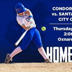 Women’s Softball: OC Condors (Home Game) vs. Santa Barbara City College 