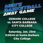 OC Men’s Basketball vs. Santa Barbara City College (Away Game)