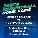 OC Men’s Basketball vs. Moorpark College (Home Game)
