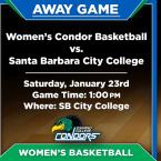 OC Women’s Basketball vs. Santa Barbara City College (Away Game) 