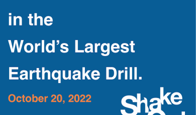 Join Us in the World's Largest Earthquake Drill. Octobe