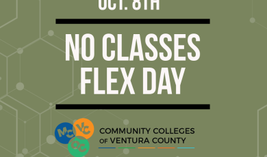The image is an announcement for a "Flex Day" on O