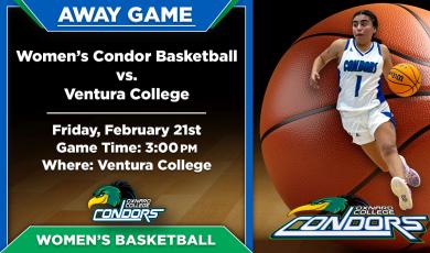 OC Women’s Basketball (Away Game) Double Header vs. Ventura College