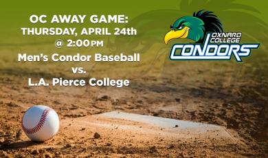 Men’s Baseball: OC Condors (Away Game) vs. L.A. Pierce College