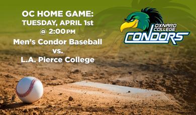 Men’s Baseball: OC Condors (Home Game) vs. L.A. Pierce College