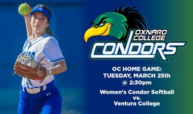 Women’s Softball: OC Condors (Home Game) vs. Ventura College 