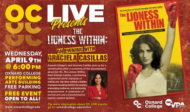 OC LIVE: The Lioness Within – An Evening with Graciela Casillas