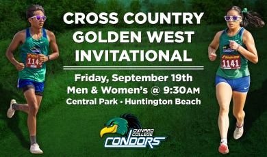 Men’s and Women’s Cross Country Golden West Invitational – Away Event