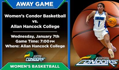 OC Women’s Basketball vs. Allan Hancock College (Away Game) 