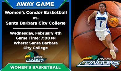 OC Women’s Basketball vs. Santa Barbara City College (Away Game) 