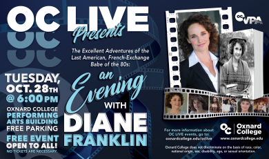 OC LIVE: An Evening with Actress & Author Diane Franklin