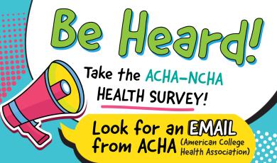 Take the ACHA-NCHA Survey