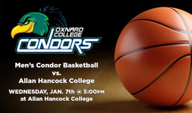 OC Men’s Basketball vs. Allan Hancock College (Away Game)