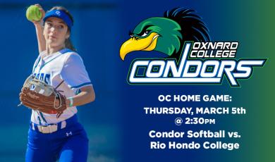 Women’s Softball: OC Condors (Home Game) vs. Rio Hondo College