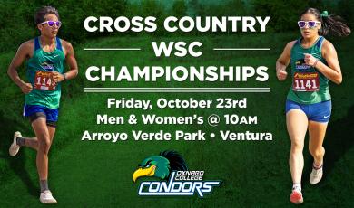 Men’s and Women’s Cross Country WSC Championships – Away Event