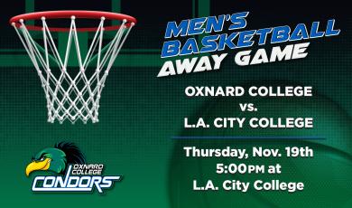 OC Men’s Basketball vs. L.A. City College (Away Game)