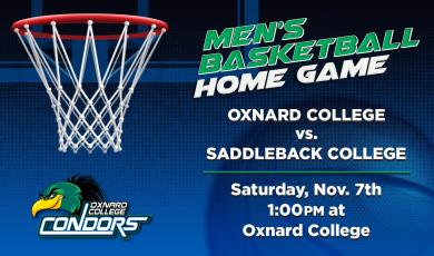 OC Men’s Basketball vs. Saddleback College (Home Game)