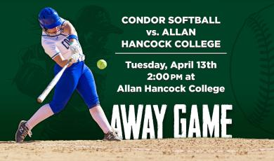 Women’s Softball: OC Condors (Away Game) vs. Allan Hancock College
