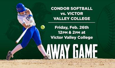 Women’s Softball Double-Header: OC Condors (Away Game) vs. Victor Valley College