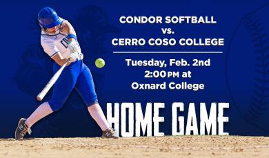 Women’s Softball: OC Condors (Home Game) vs. Cerro Coso College