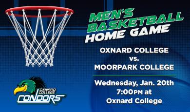 OC Men’s Basketball vs. Moorpark College (Home Game)