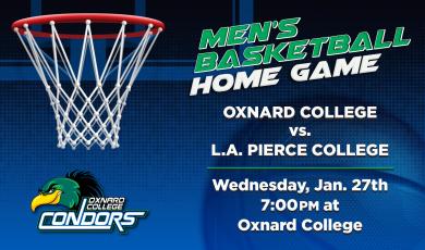 OC Men’s Basketball vs. L.A. Pierce College (Home Game)