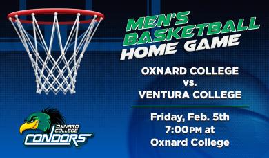 OC Men’s Basketball vs. Ventura College (Home Game)
