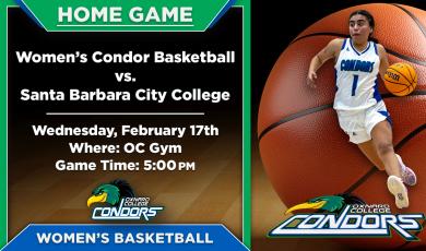 OC Women’s Basketball vs. Santa Barbara City College (Home Game) 