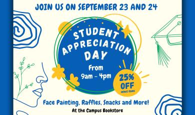 Student Appreciation Day - 9/23
