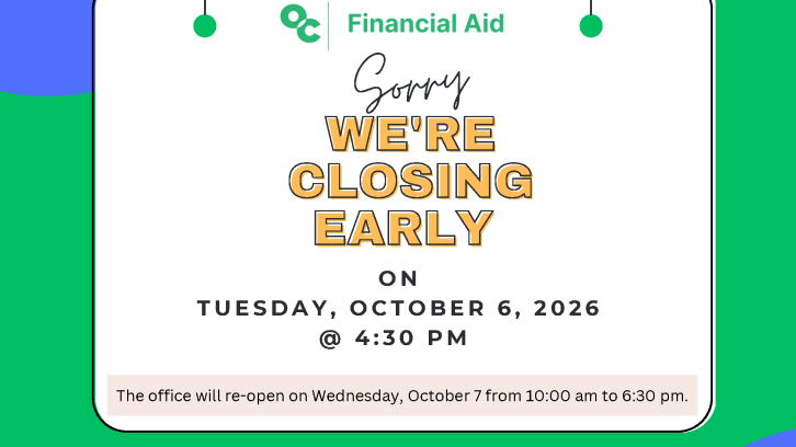 Closed Announcement Tuesday, October 6, 2026 at 4:30 pm